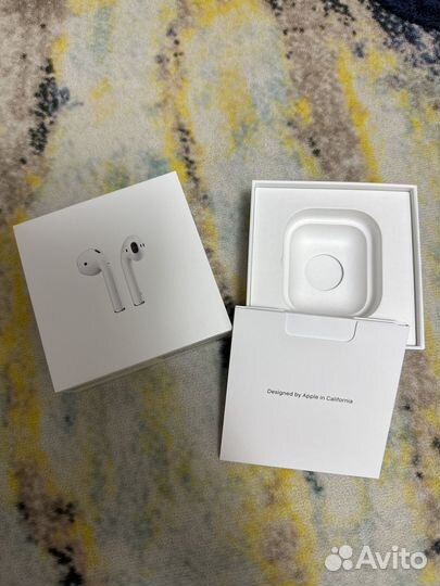 Оригинальная коробка airpods 2