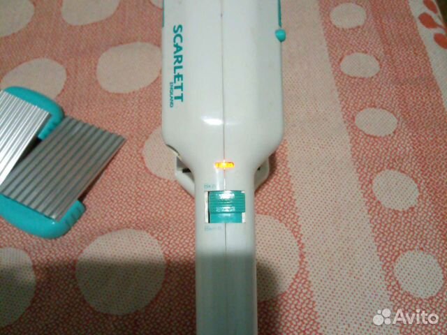 Утюжок для волос в рабчем состоянии