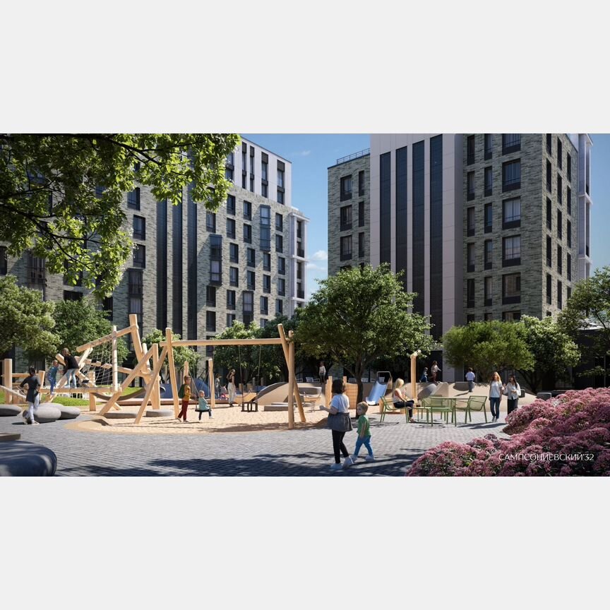 3-к. квартира, 84,1 м², 3/10 эт.