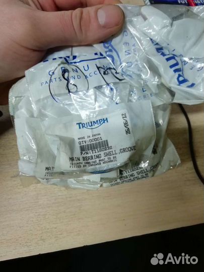 Triumph rocket 3 вкладыши