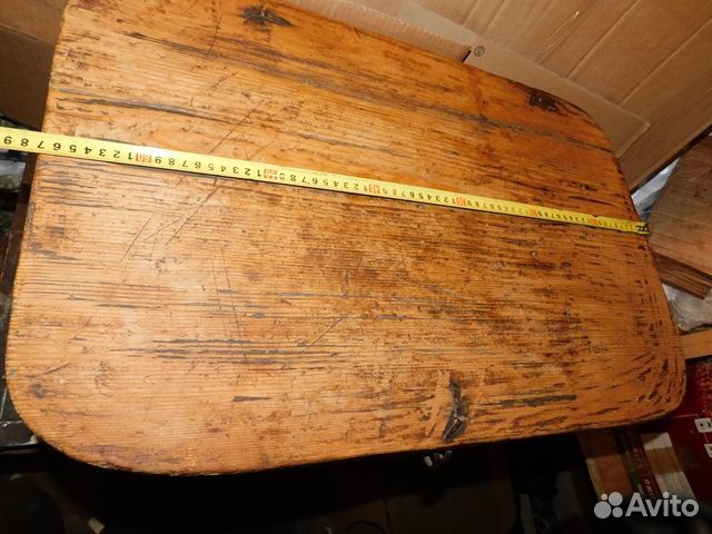 Антикварный, лубяной короб ри для хранения продукт