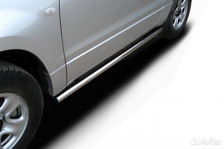 Защита порогов Suzuki grand vitara (2008) 3 дв