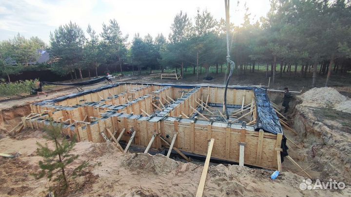 Ленточный фундамент