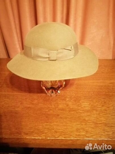 Шляпа фетровая женская