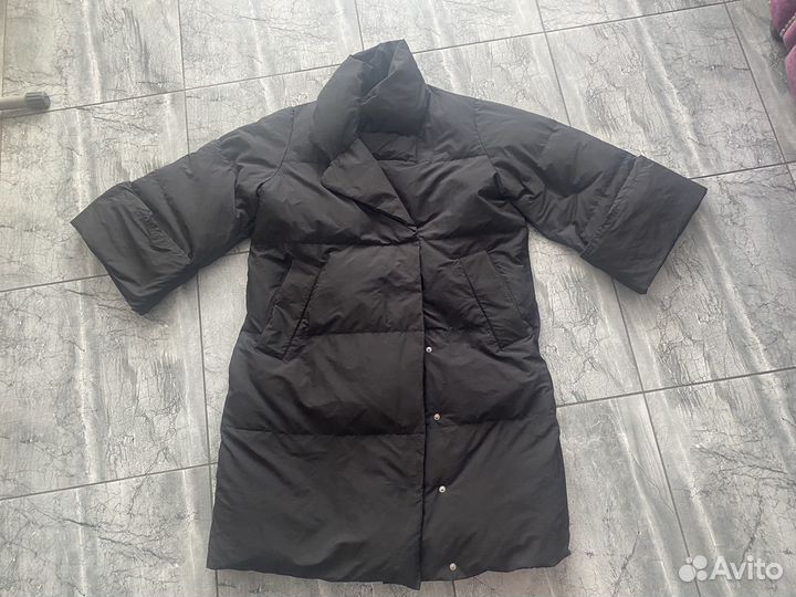 Пальто пуховик женский 48 размер