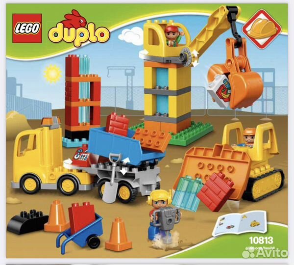 Lego duplo 10813 большая строительная площадка