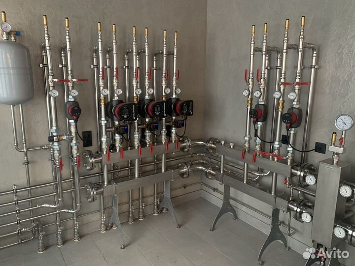 Монтаж систем отопления