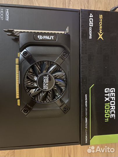 Видеокарта gtx 1050 ti 4gb