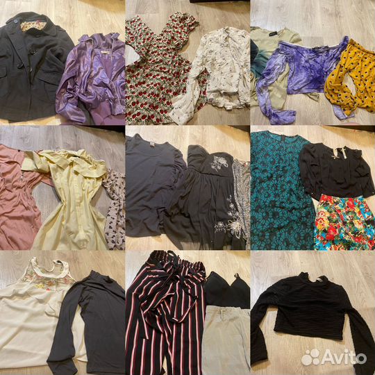 Вещи пакетом очень много xs-L