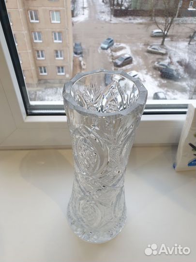 Ваза хрустальная СССР