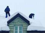 Уборка очистка крыши от снега Раменское