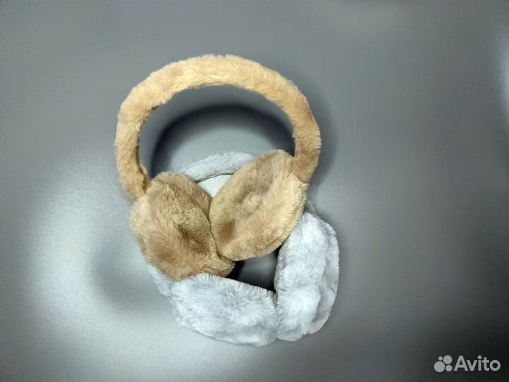 Меховые наушники