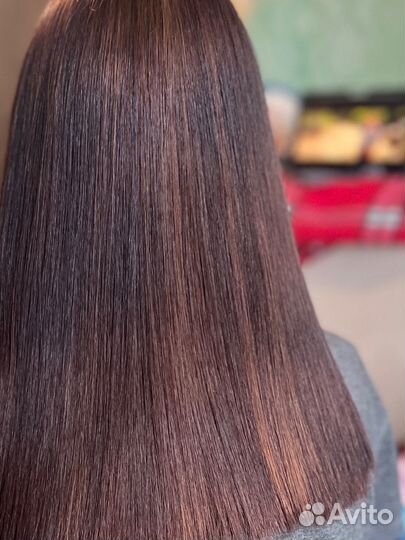 Кератиновое выпрямление волос/ботокс