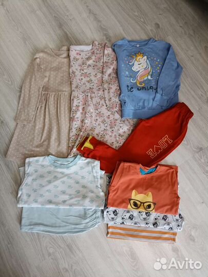 Одежда пакетом для девочки 122-128 см