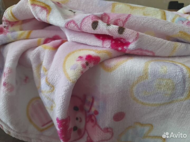 Плед детский новый 100х140 см