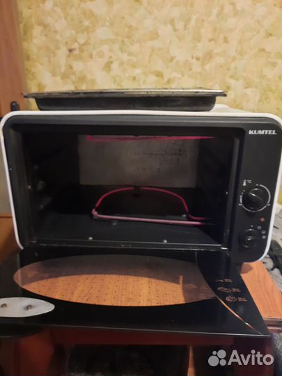 Духовка электрическая настольная бу