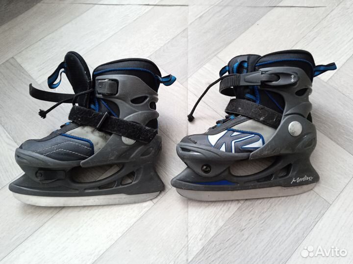 Коньки детские раздвижные Merlin ice k2