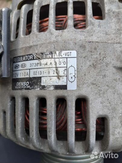 Продам генератор Киа sorento