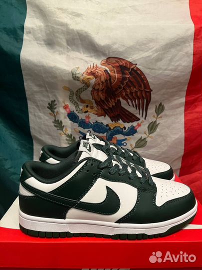 Nike dunk low Michigan state оригинал