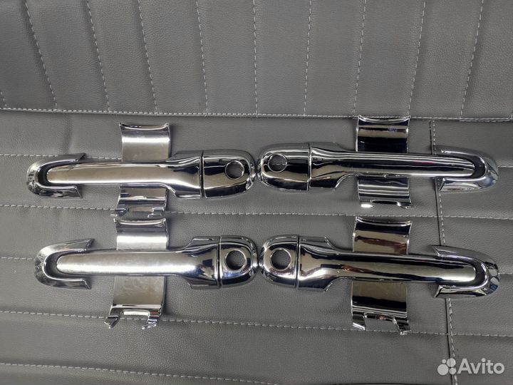 Хромовая, накладка ручка noah50