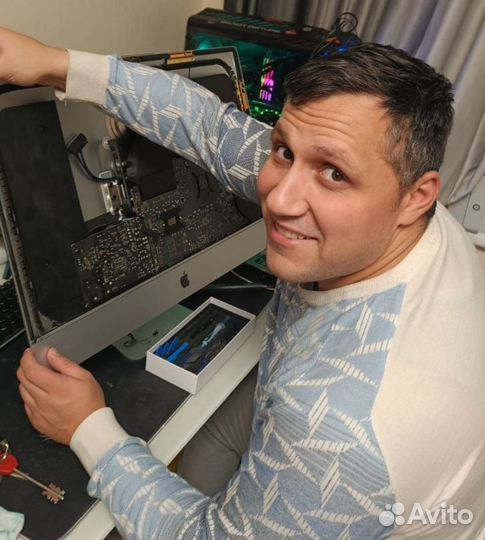 Ремонт/Апгрейд macbook,iMac,ноутбуков,компьютеров