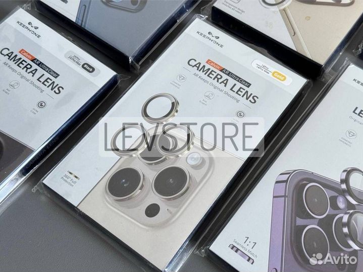 Защита камер Keephone на iPhone 14-15 Pro/Pro Max