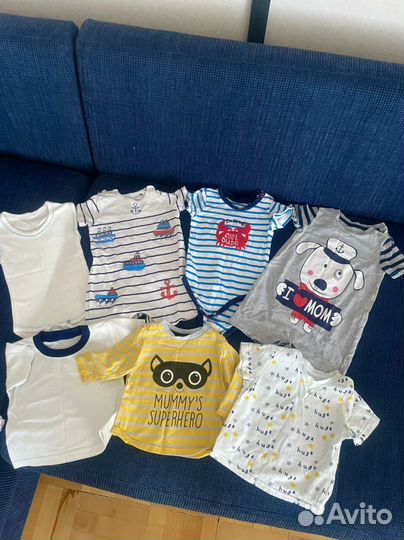 Детская одежда пакетом на мальчика 62-68 размера