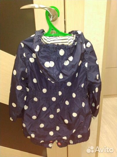 Ветровка для девочки 98