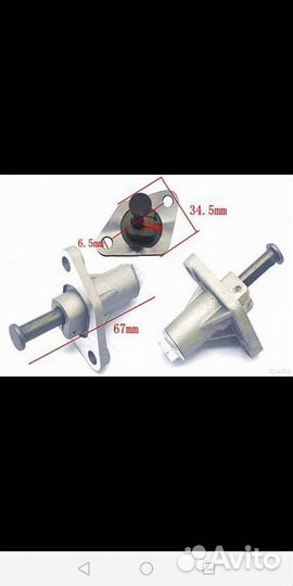 Натяжитель+прокладка грм ZS177MM(NC250)