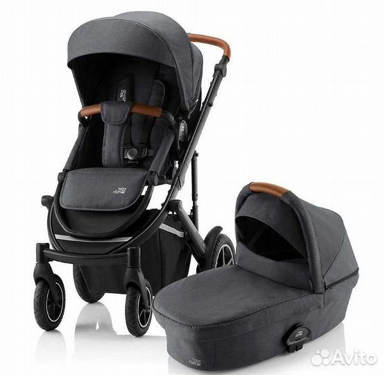 Коляска Britax Smile III 2 в 1 Midnight Grey