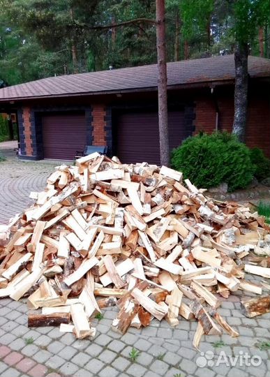 Дрова колотые привезем