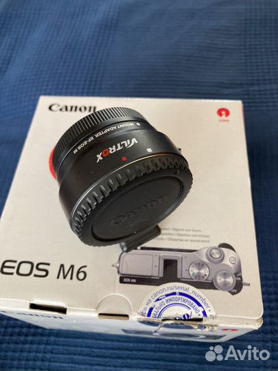 Фотоаппарат canon eos m6 + объективы + аксесуары