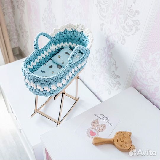 Люлька колыбель переноска для кукол