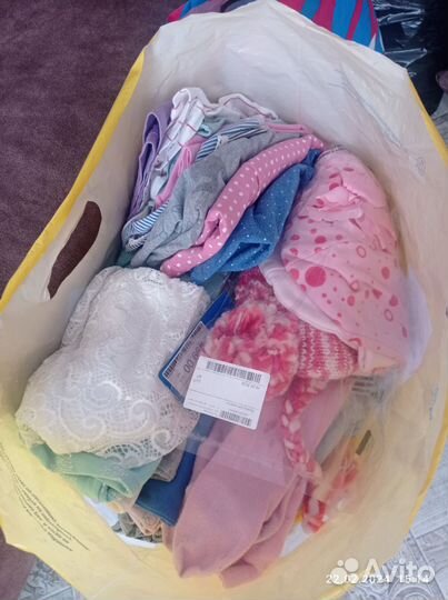 Вещи пакетом для девочки 74 80