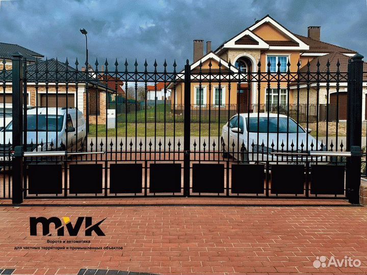 Ворота распашные с гарантией