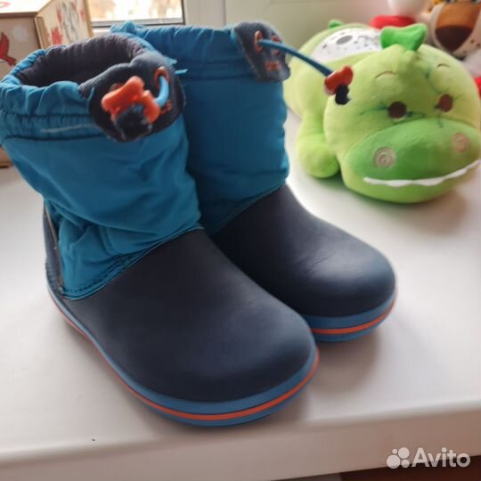 Детские резиновые сапоги crocs