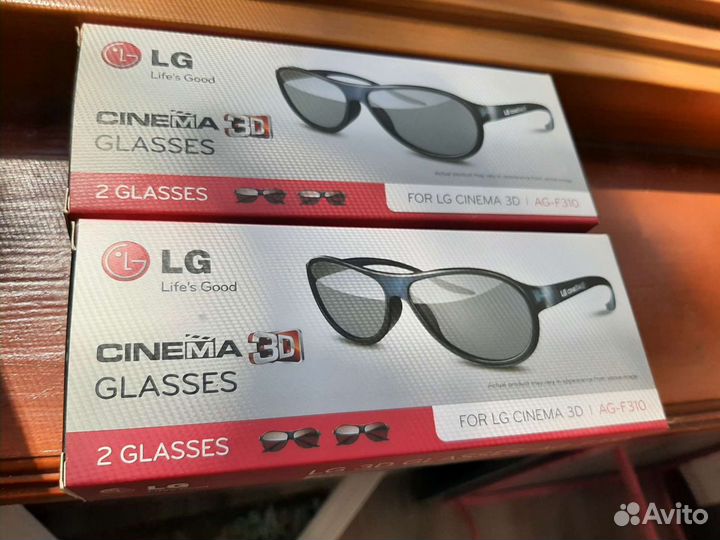 3D очки lg
