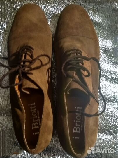 Туфли мужские Италия,замша р/45