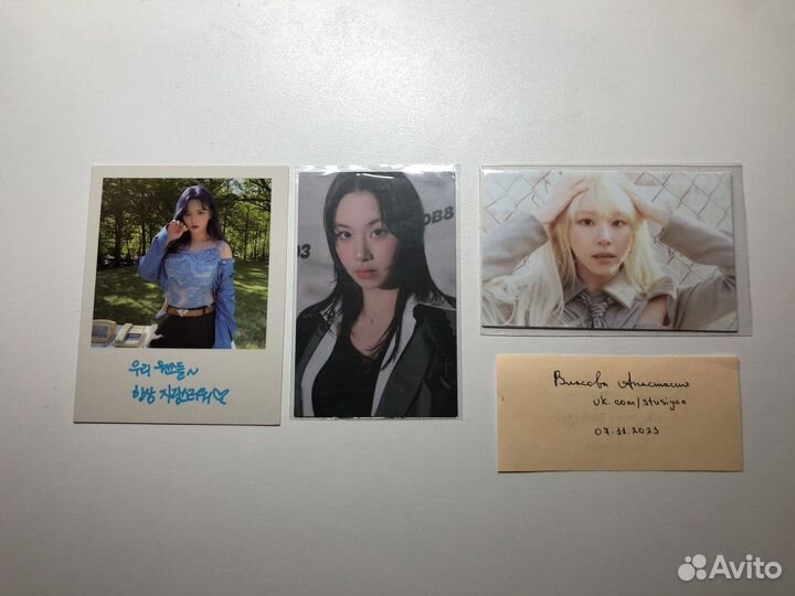 K-pop карты Twice: Чеён + Чонён