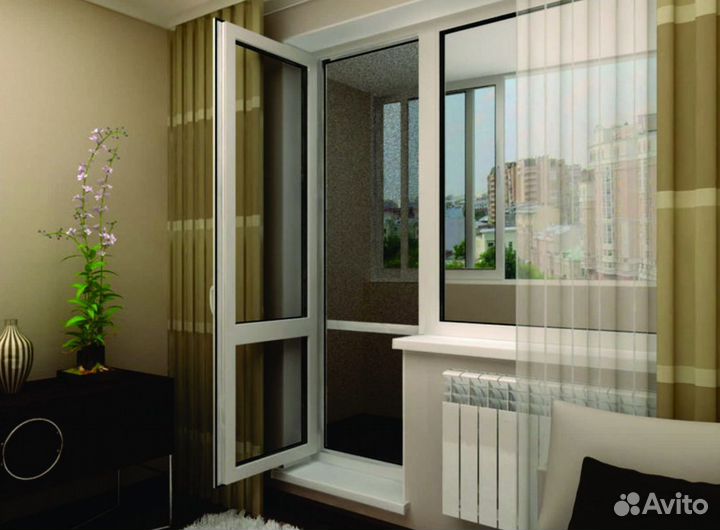 Выход на балкон в рассрочку