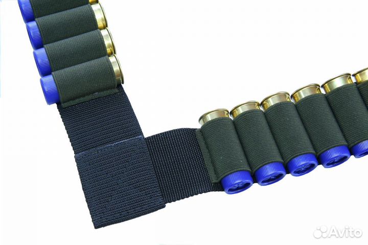 Патронташ охотничий,матерчатый,на 12 кал