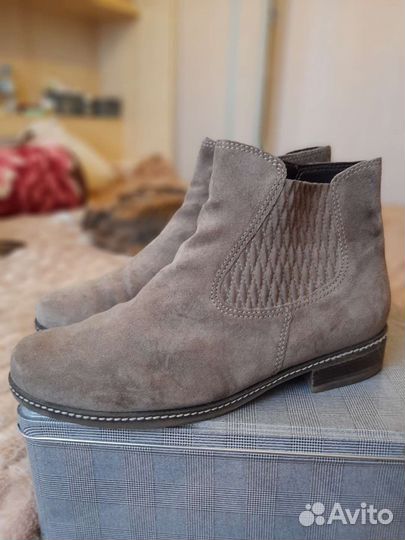 Ботинки женские Gabor натуральная замша