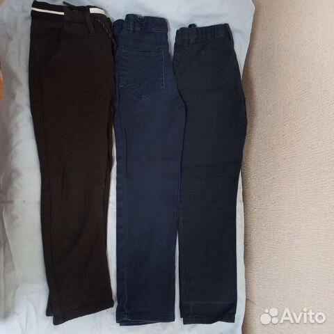 3 пары брюк р116+