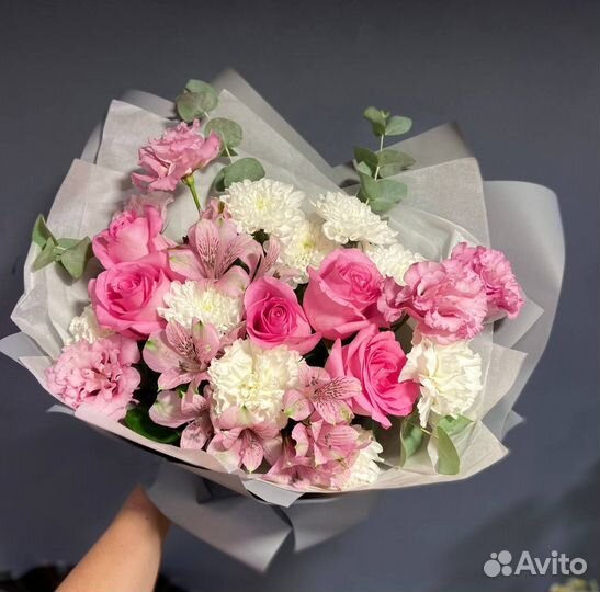 Букеты красивых роз