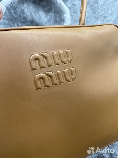 Сумка MIU MIU Logo-Embossed