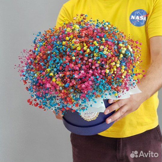 Композиция из гипсофилы