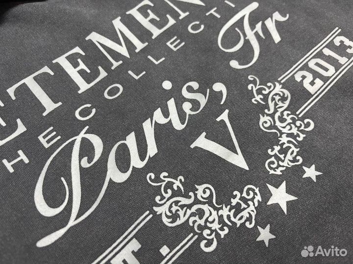 Vetements худи paris