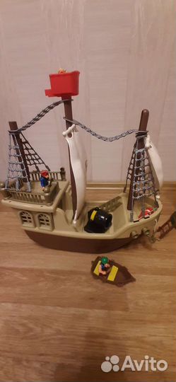 Игровой набор. Пиратский корабль и ср/век замок