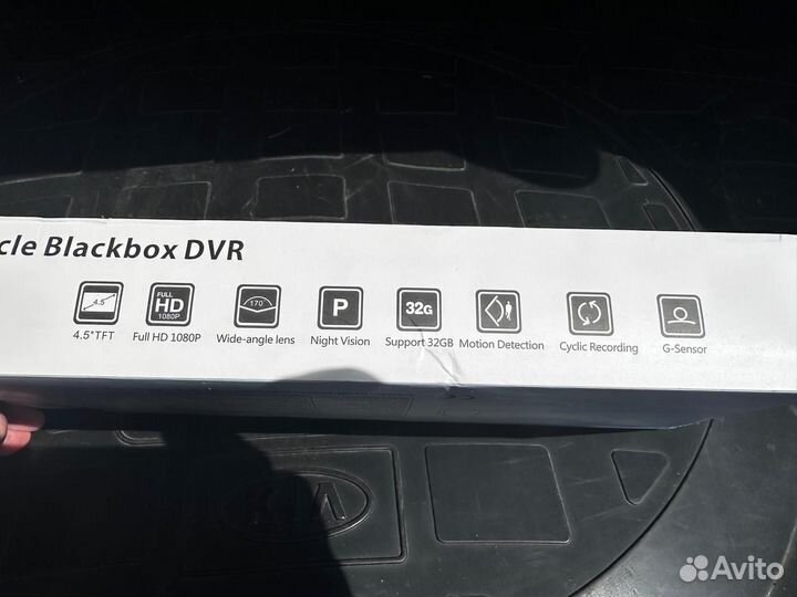 Vehicle blackbox dvr с двумя камерами