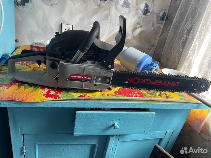Бензопила интерскол пцб 16/45